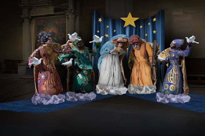Santo Natale 2025, il Carnevale interpreta a modo suo il Presepe