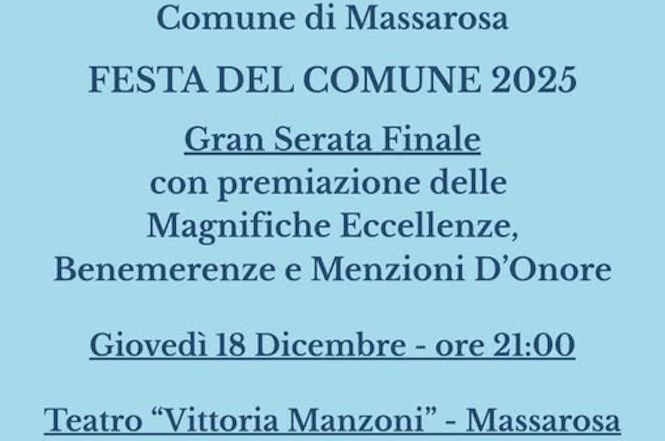 Massarosa è pronta per la festa del comune di stasera