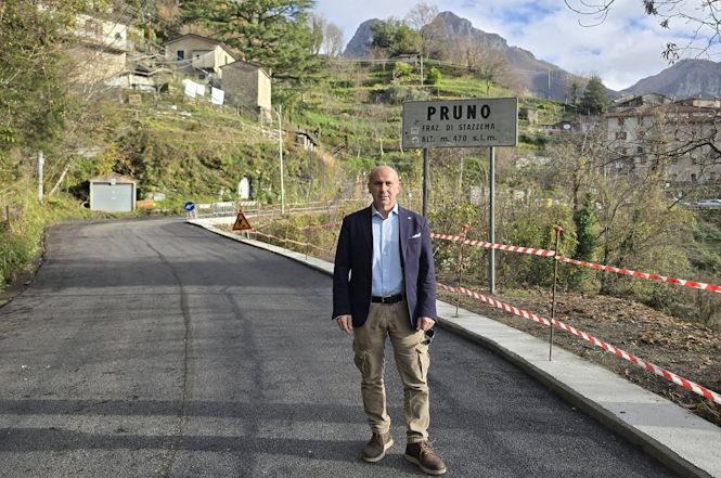 A Stazzema concluso l'intervento di messa in sicurezza in località Pruno