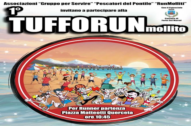 “TuffoRunmollito”: a Forte dei Marmi  il primo Tuffo di Capodanno