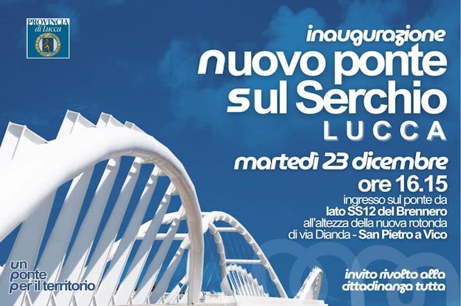 Domani si inaugura il nuovo ponte sul Serhcio