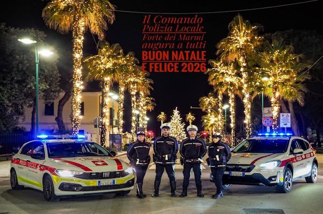 Al Forte arrivano gli auguri delle forze dell'ordine