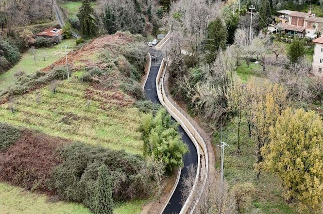 Risolta la regimazione delle acqua in via Verzentoli a Nocchi