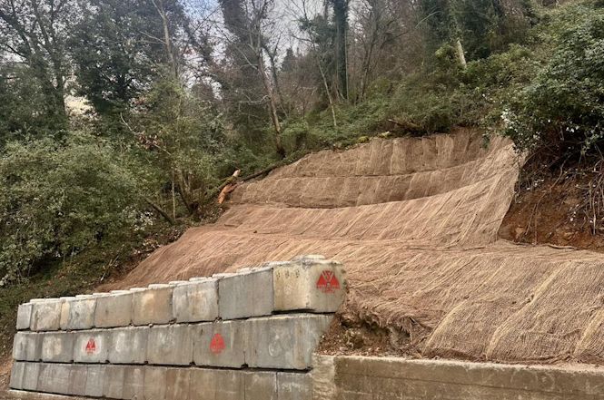 Camaiore, conclusi i lavori alla frana di Metato