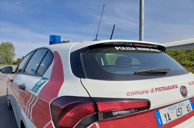 La Municipale di Pietrasanta all'avanguardia per la sicurezza stradale