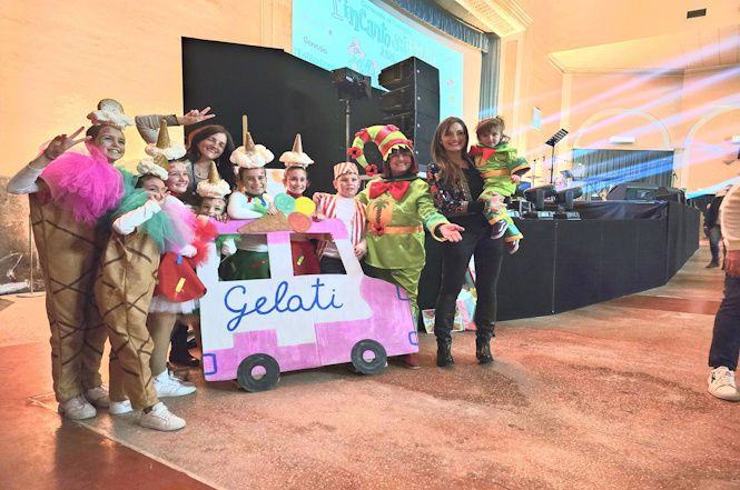 Incanto dei Rioni: 1.o Bicchio, 2.o Marco Polo, 3. Croce Verde