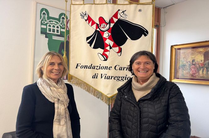 Il presidente della Regione Toscana Stefania Saccardi in visita alla Cittadella