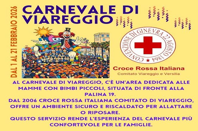 La Croce Rossa propone un Carnevale a misura di mamme con bimbi piccoli