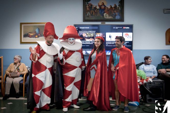 Anche al Sacro Cuore sono arrivati Burlamacco ed Ondina