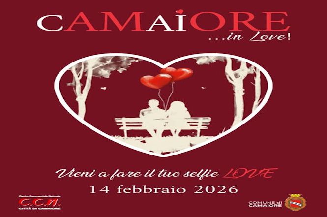 Camaiore diventa la Capitale dell'Amore