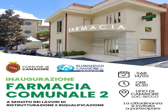 Sabato riaprirà la farmacia del Secco