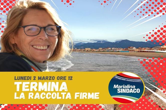 Per la Marucci sindaco, petizione aperta fino alle 12 di oggi