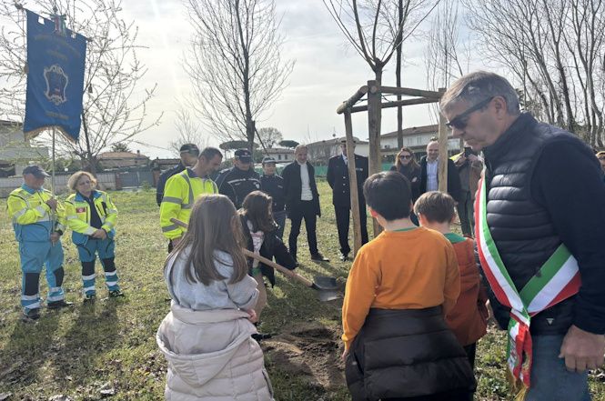 Questa mattina cerimonia commemorativa del fortunale del 5 marzo 2015