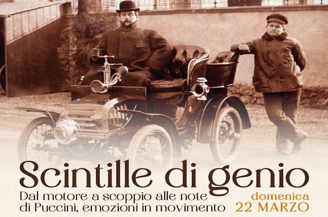 Un pomeriggio con Puccini e la sua passione per le automobili