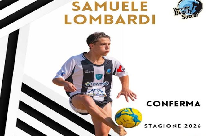 Si va delinenado la prima squadra del Viareggio Beach Soccer