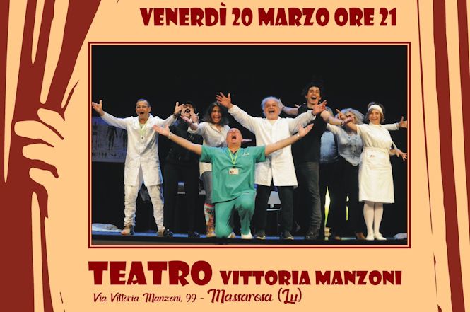 Stasera a Massarosa in scena "Gli allegri chirurghi" per la rassegna "Tutti a Teatro"
