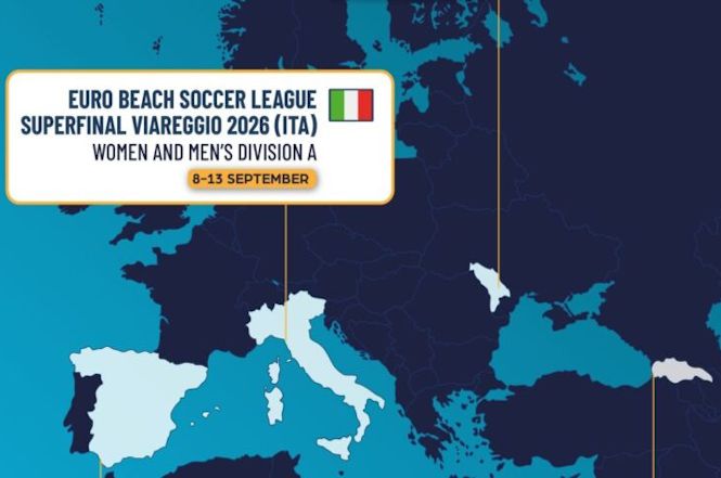 Euro Beach Soccer League 2026: la strada verso Viareggio è tracciata
