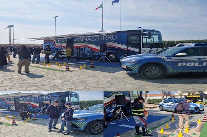 La Polizia di Stato al Viareggio Motorsport Festival