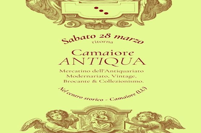 Torna il Mercatino dell'Antiquariato a Camaiore