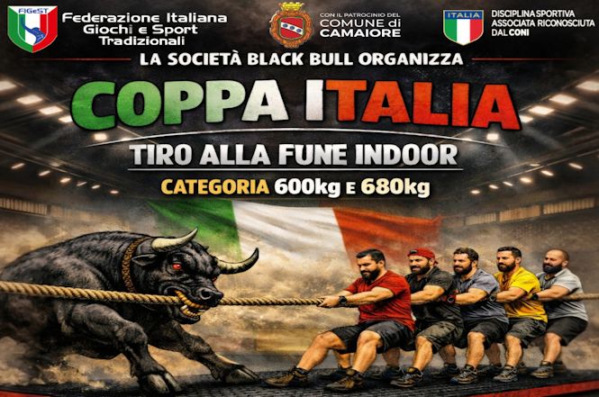 Coppa Italia di Tiro alla fune, domenica gare  a Lido di Camaiore
