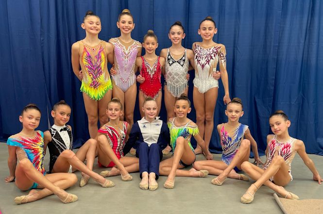 Ginnastica ritmica, 7 Allieve della Raffaello Motto volano alle finali nazionali