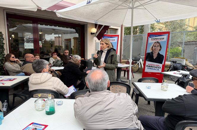 MariaLina Marcucci ha incontrato i cittadini di Torre del Lago