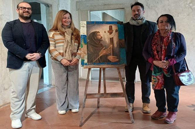 Inizia oggi il pellegrinaggio dell'opera di Matteo Castagnini