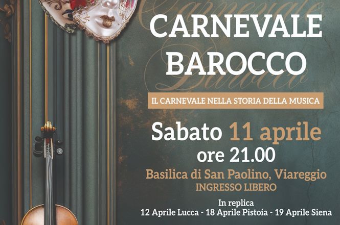 Sabato prossimo il Carnevale barocco in musica