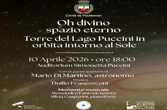 Un nuovo asteroide si chiama Torre del Lago e verrà presentato domani