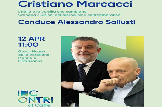 Sallusti apre il Caffè primaverile con Cristiano Marcacci