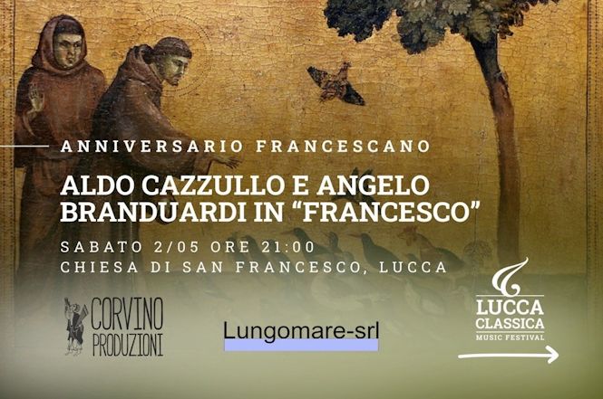 Aldo Cazzullo e Angelo Branduardi a Lucca Classica Music Festival