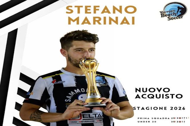 Beach soccer, Stefano Marinai torna dopo 9 anni