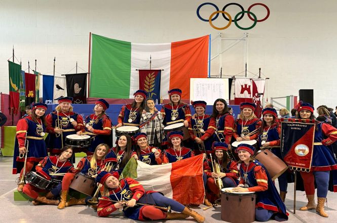 Forte dei Marmi esulta: il Ponte campione italiano nei musici femminili.