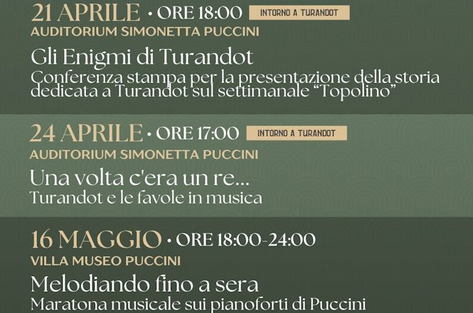 A Villa Puccini tanti appuntamenti graei alla Fondazione Simonetta Puccini