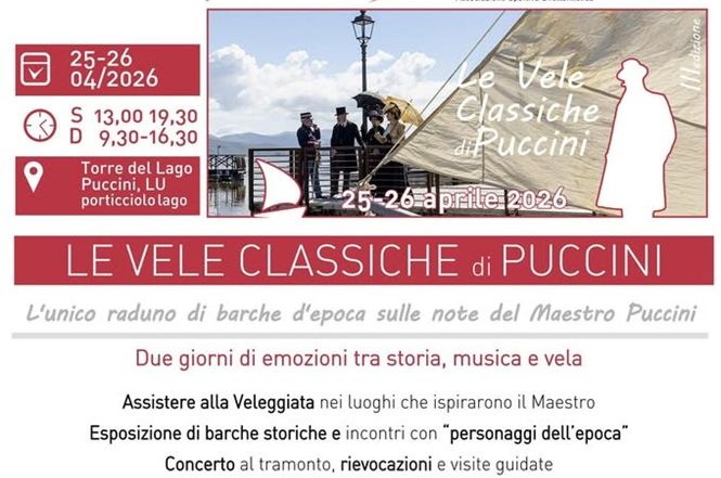 Sul Lago, tornano le Vele Classiche di Puccini