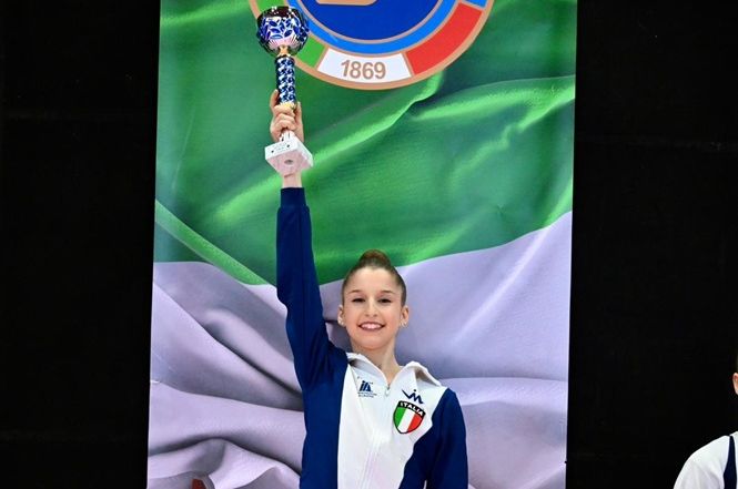 Melissa Musacci si conferma regina d’Italia: quinto titolo nazionale per la ginnasta della Motto