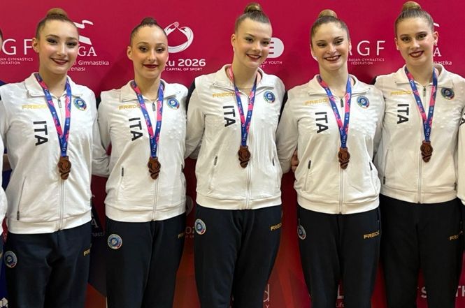 Un'altra medaglia per le Farfalle della Raffaello Motto: bronzo alla European Cup