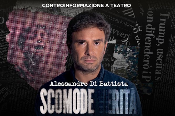 Alessandro di Battista protagonista sabato sera al teatro Manzoni di Massarosa