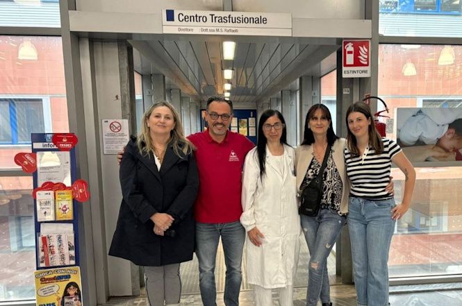 Stefania Gragnani ha raggiunto il traguardo delle 300 donazioni di sangue