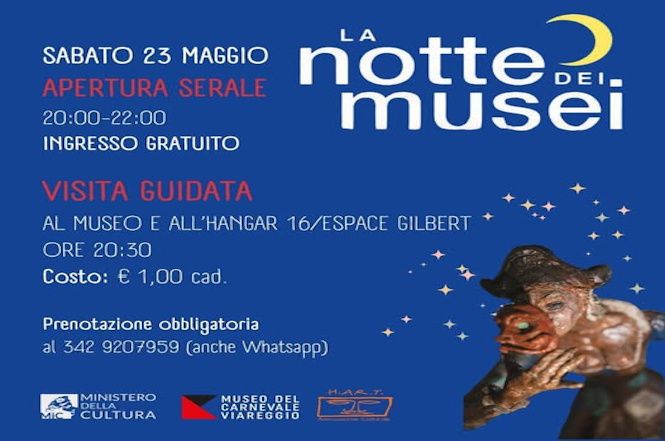 Il Museo del Carnevale aderisce alla Notte Europea dei Musei