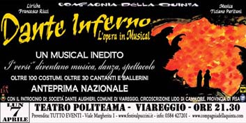 "Dante Inferno, L'Opera in Musical"