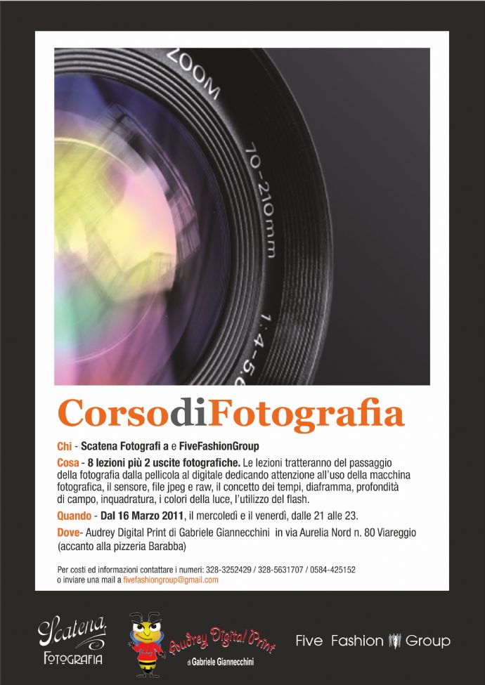 CORSO DI FOTOGRAFIA DIGITALE BASE
