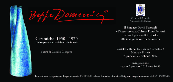 Mostra Beppe Domenici
