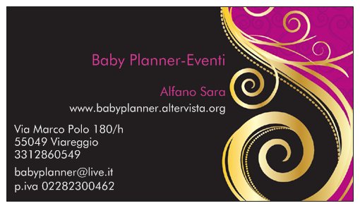 Anche a Viareggio è arrivata la baby Planner