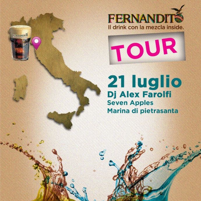 Fernandito Tour fa tappa in Versilia