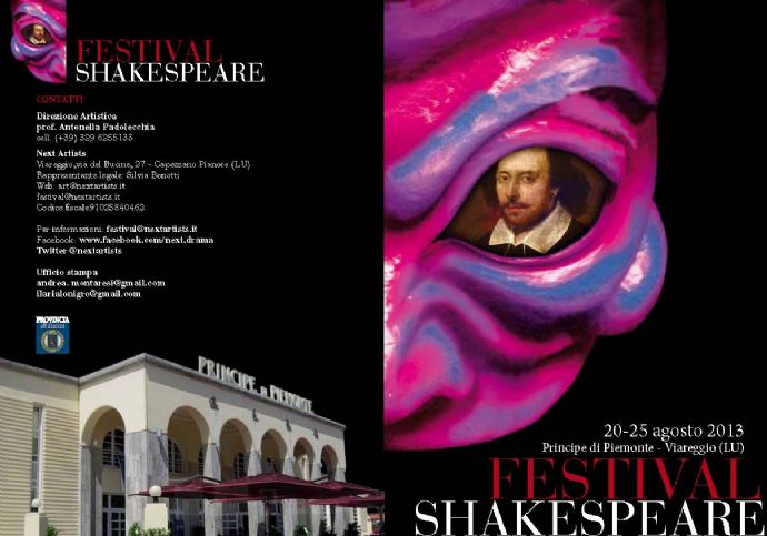 Shakespeare al Principe di Piemonte
