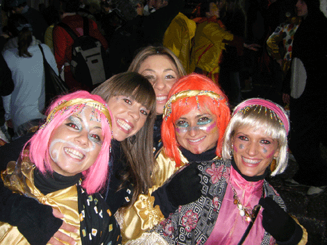 Rioni in festa al carnevale 2010