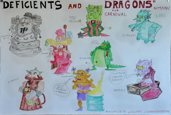 Deficients and Dragons for Carnival